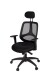 Bürostuhl in Schwarz - 57x61x127cm (LxBxH)