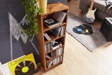 Regal in Braun - 30x17x90 (LxBxH)