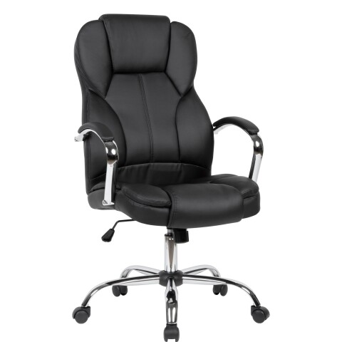 Chefsessel in Schwarz - 70x70x123cm (LxBxH)