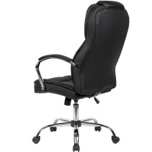 Chefsessel in Schwarz - 70x70x123cm (LxBxH)