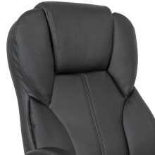 Chefsessel in Schwarz - 70x70x123cm (LxBxH)