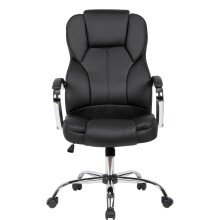 Chefsessel in Schwarz - 70x70x123cm (LxBxH)