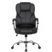 Chefsessel in Schwarz - 70x70x123cm (LxBxH)