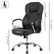Chefsessel in Schwarz - 70x70x123cm (LxBxH)