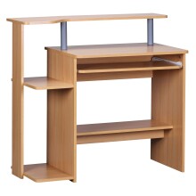 Schreibtisch in Braun - 48x94x90cm (LxBxH)
