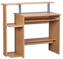 Schreibtisch in Braun - 48x94x90cm (LxBxH)