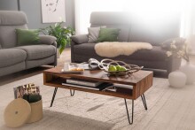 Couchtisch in Braun - 50x100x40 (LxBxH)