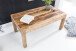 Couchtisch in Braun aus Kompletter Tisch: Massivholz Mango - 60x110x47cm (LxBxH)