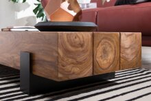 Couchtisch in Braun - 44x115x22 (LxBxH)