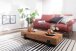 Couchtisch in Braun - 44x115x22 (LxBxH)