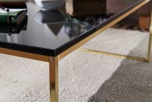 Couchtisch in Schwarz - 60x120x45 (LxBxH)