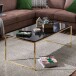 Couchtisch in Schwarz - 60x120x45 (LxBxH)