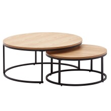 Couchtisch (2er Set) - 80cm (L)