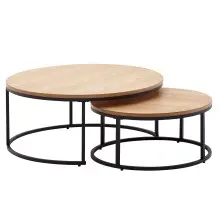 Couchtisch (2er Set) - 80cm (L)
