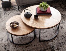Couchtisch (2er Set) - 80cm (L)