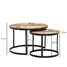 Couchtisch (2er Set)