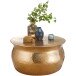 Couchtisch in Gold aus Kompletter Tisch: Aluminium - 30cm (H)