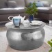 Couchtisch in Silber aus Kompletter Tisch: Aluminium - 30cm (H)