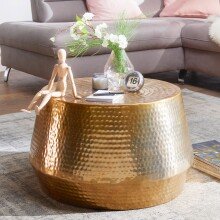 Couchtisch in Gold aus Kompletter Sofatisch: Aluminium - 36cm (H)