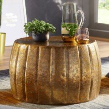 Couchtisch in Gold aus Kompletter Sofatisch: Aluminium - 36cm (H)