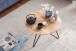 Couchtisch in Braun - 60x60x39 (LxBxH)