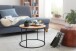 Couchtisch in Braun - 60x60x43 (LxBxH)