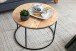 Couchtisch in Braun - 60x60x43 (LxBxH)