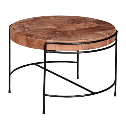 Couchtisch in Braun - 62x62x40 (LxBxH)