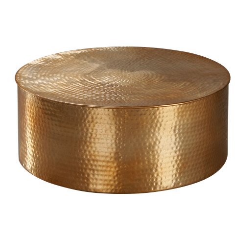 Couchtisch in Gold aus Kompletter Sofatisch: Aluminium - 31cm (H)