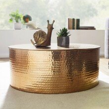 Couchtisch in Gold aus Kompletter Sofatisch: Aluminium - 31cm (H)