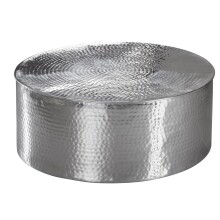 Couchtisch in Silber aus Kompletter Sofatisch: Aluminium...