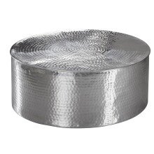 Couchtisch in Silber aus Kompletter Sofatisch: Aluminium...