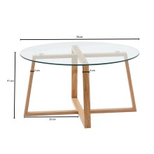 Couchtisch - 78cm (L)