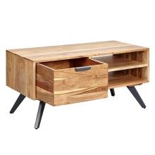 Couchtisch in Braun - 95x45x45 (LxBxH)