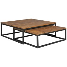 Couchtisch in Weiß - 75x75x27 (LxBxH)