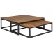 Couchtisch in Weiß - 75x75x27 (LxBxH)