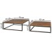Couchtisch in Weiß - 75x75x27 (LxBxH)