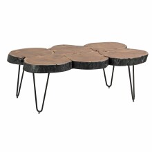 Couchtisch in Braun - 70x115x40 (LxBxH)
