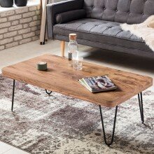 Couchtisch in Braun - 60x115x40 (LxBxH)