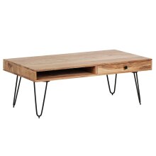 Couchtisch in Braun - 60x120x60 (LxBxH)