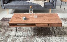 Couchtisch in Braun - 60x120x60 (LxBxH)