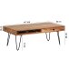 Couchtisch in Braun - 60x120x60 (LxBxH)