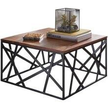 Couchtisch in Braun - 60x60x35 (LxBxH)