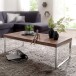 Couchtisch in Braun aus Sheesham Massivholz - 60x120x40cm (LxBxH)