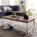 Couchtisch in Braun aus Sheesham Massivholz - 60x120x40cm (LxBxH)