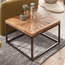 Couchtisch in Braun - 55x55x40 (LxBxH)