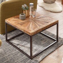 Couchtisch in Braun - 55x55x40 (LxBxH)