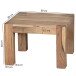 Couchtisch in Braun aus Akazie Massivholz - 60x60x40cm (LxBxH)