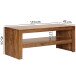 Couchtisch in Braun aus Sheesham Massivholz - 45x110x45cm (LxBxH)