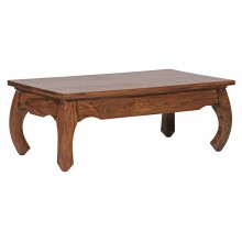 Couchtisch in Braun aus Sheesham Massivholz - 40x110x60cm...